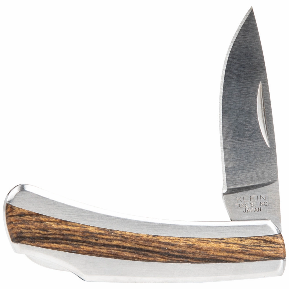 Klein Tools 44032 Pocket Knife 1-5/8-Inch Stainless Steel Drop Point Blade