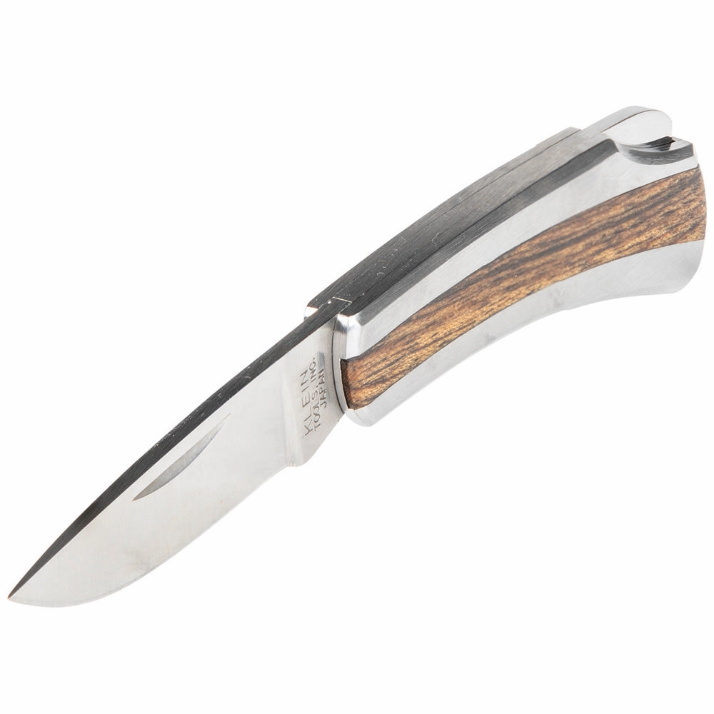 Klein Tools 44032 Pocket Knife 1-5/8-Inch Stainless Steel Drop Point Blade