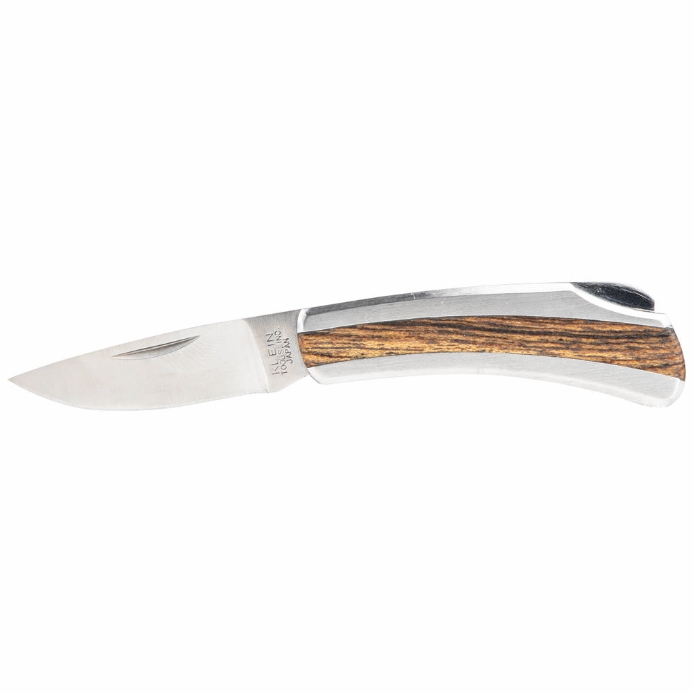 Klein Tools 44032 Pocket Knife 1-5/8-Inch Stainless Steel Drop Point Blade