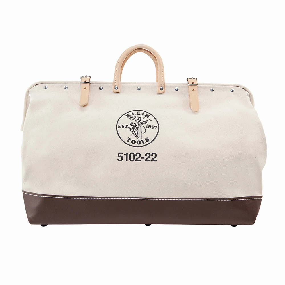 Klein Tools 5102-22 Canvas Tool Bag, 22-Inch