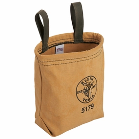 Klein Tools 5179 Water-Repellent Canvas Pouch Belt Loops