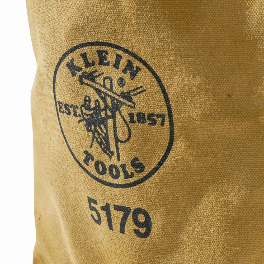 Klein Tools 5179 Water-Repellent Canvas Pouch Belt Loops