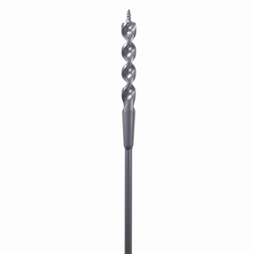 Klein Tools 53717 Flex Auger Bit with Screw Point, 3/8" x 72"