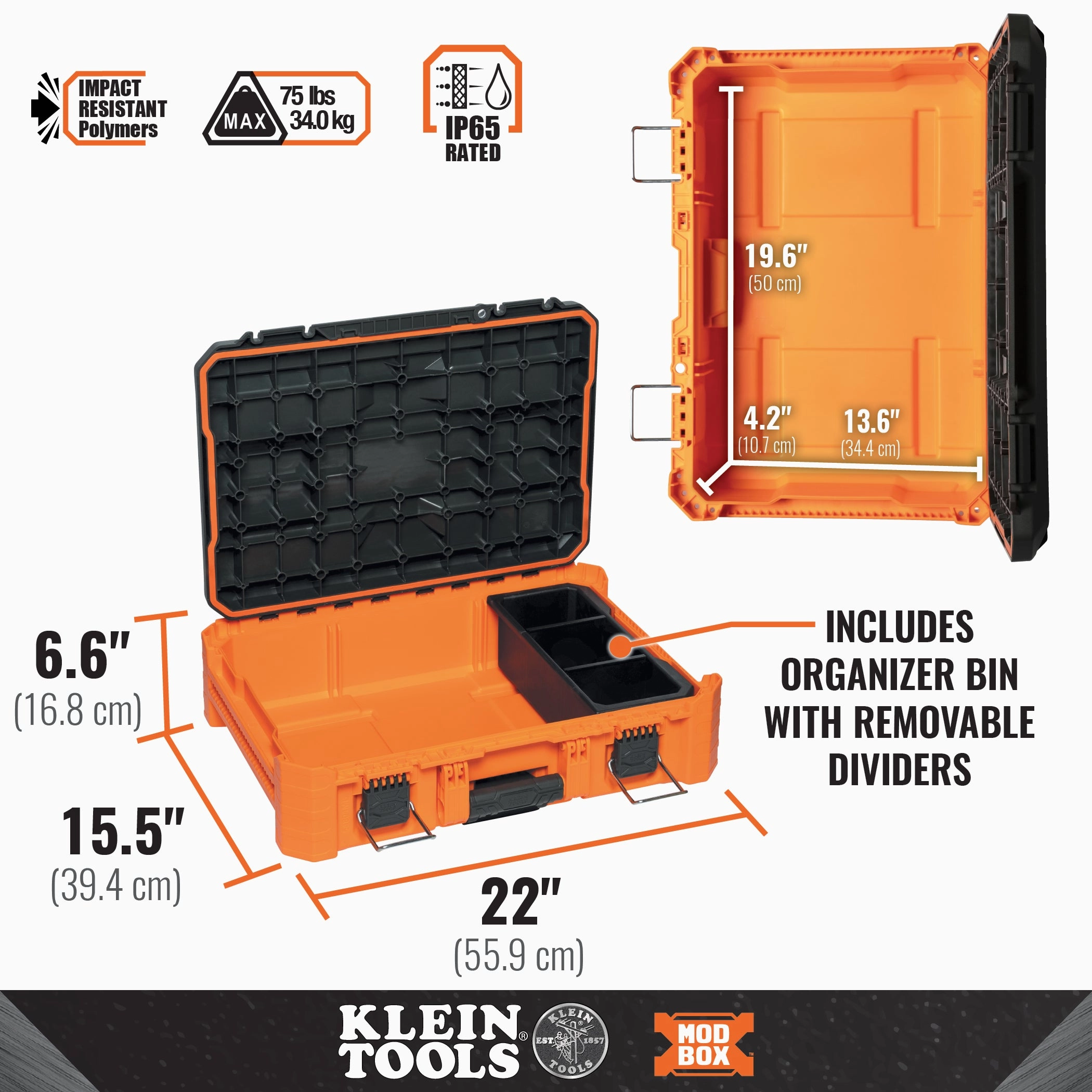 Klein Tools 54804MB MODbox Small Toolbox