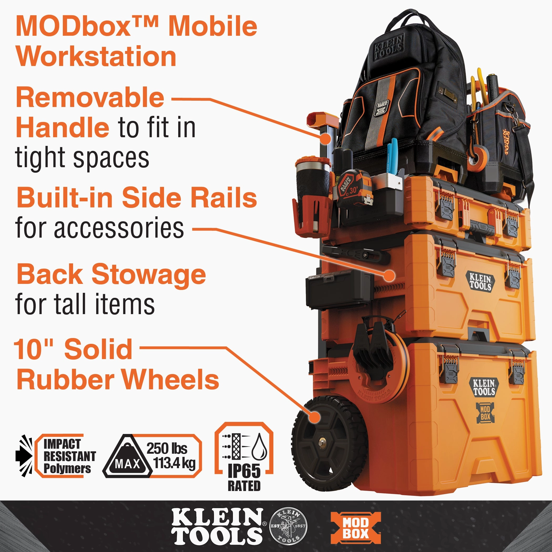 Klein Tools 54804MB MODbox Small Toolbox