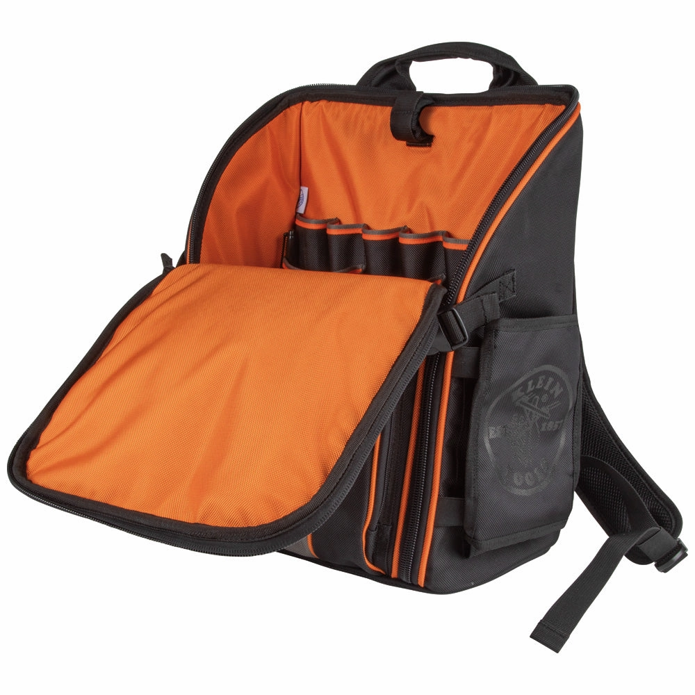 Klein Tools 55482 Tradesman Pro Tool Station Backpack, 21 Pockets Hand Tools and Gear