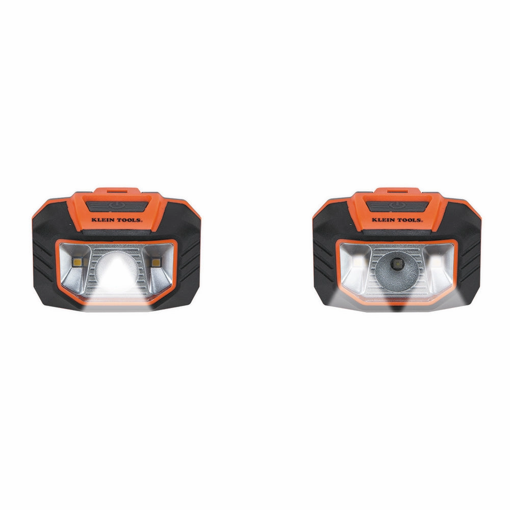 Klein Tools 56220 Headlamp, LED Flood Light and Spotlight for Hard Hat with 45-Degree Tilt