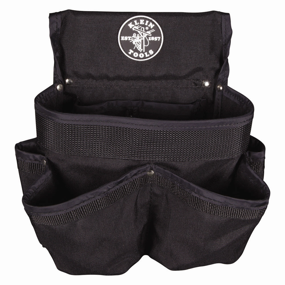 Klein Tools 5718 Powerline Series Tool Pouch with 8 Oversized Pockets