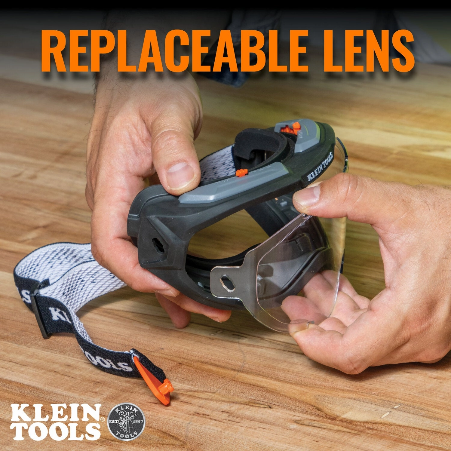 Klein Tools 60481 Safety Goggles, Replacement Lens, Clear