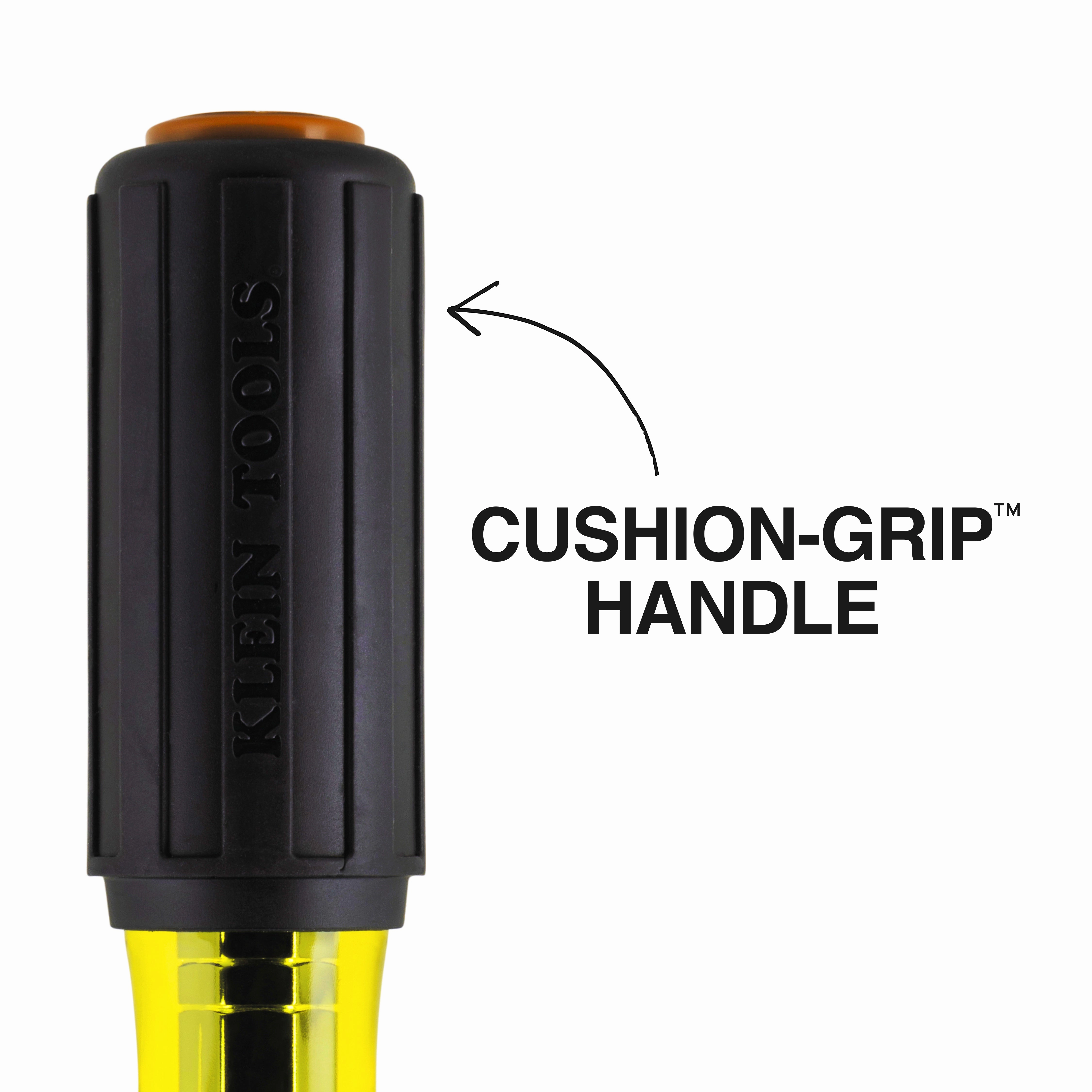 Klein Tools 654716 Color-Coded Hollow-Shaft Heavy-Duty Nut Driver, 7/16"