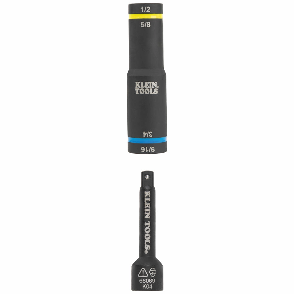 Klein Tools 66009 4-In-1 Flip Quad Socket