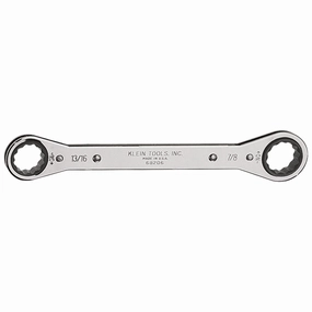 Klein Tools 68206 Ratcheting Box Wrench 13/16 x 7/8-Inch