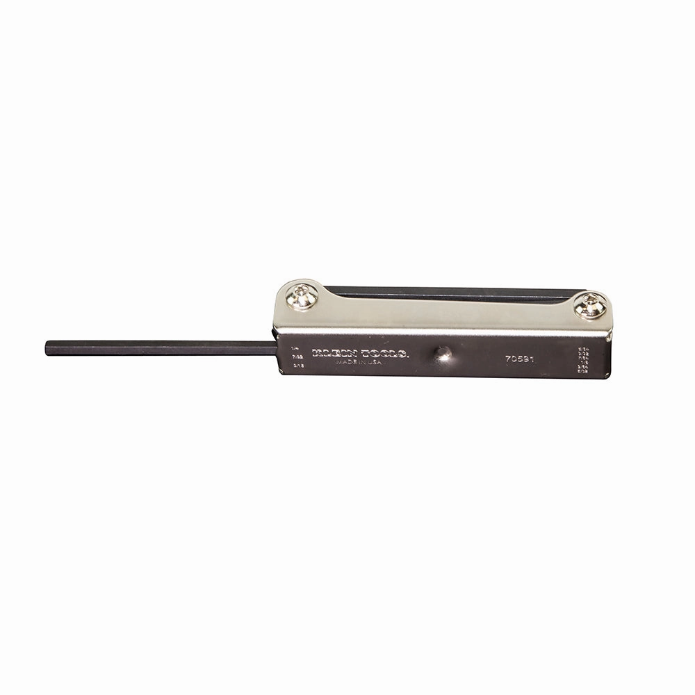 Klein Tools 70591 Folding Hex Key Set, Nine-Key, Inch Sizes