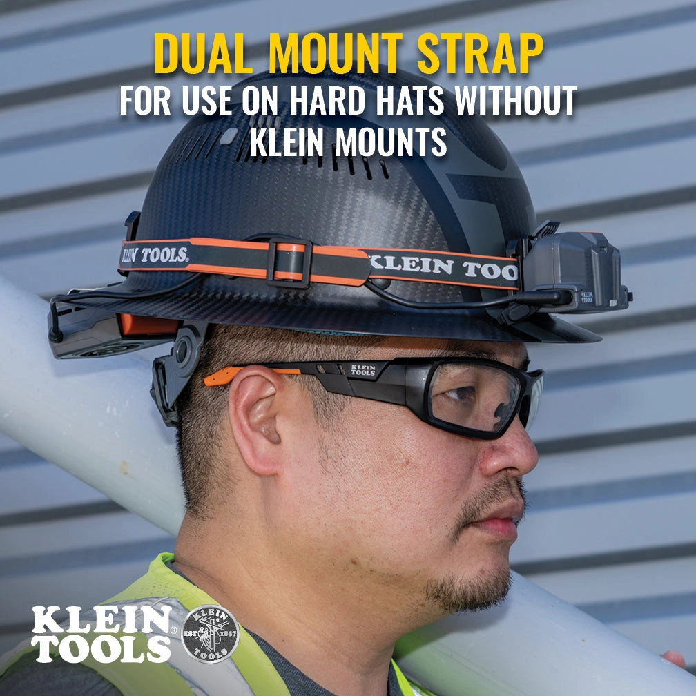 Klein Tools 80173 Non-Vented Safety Helmet and Turbo Fan with Battery Set