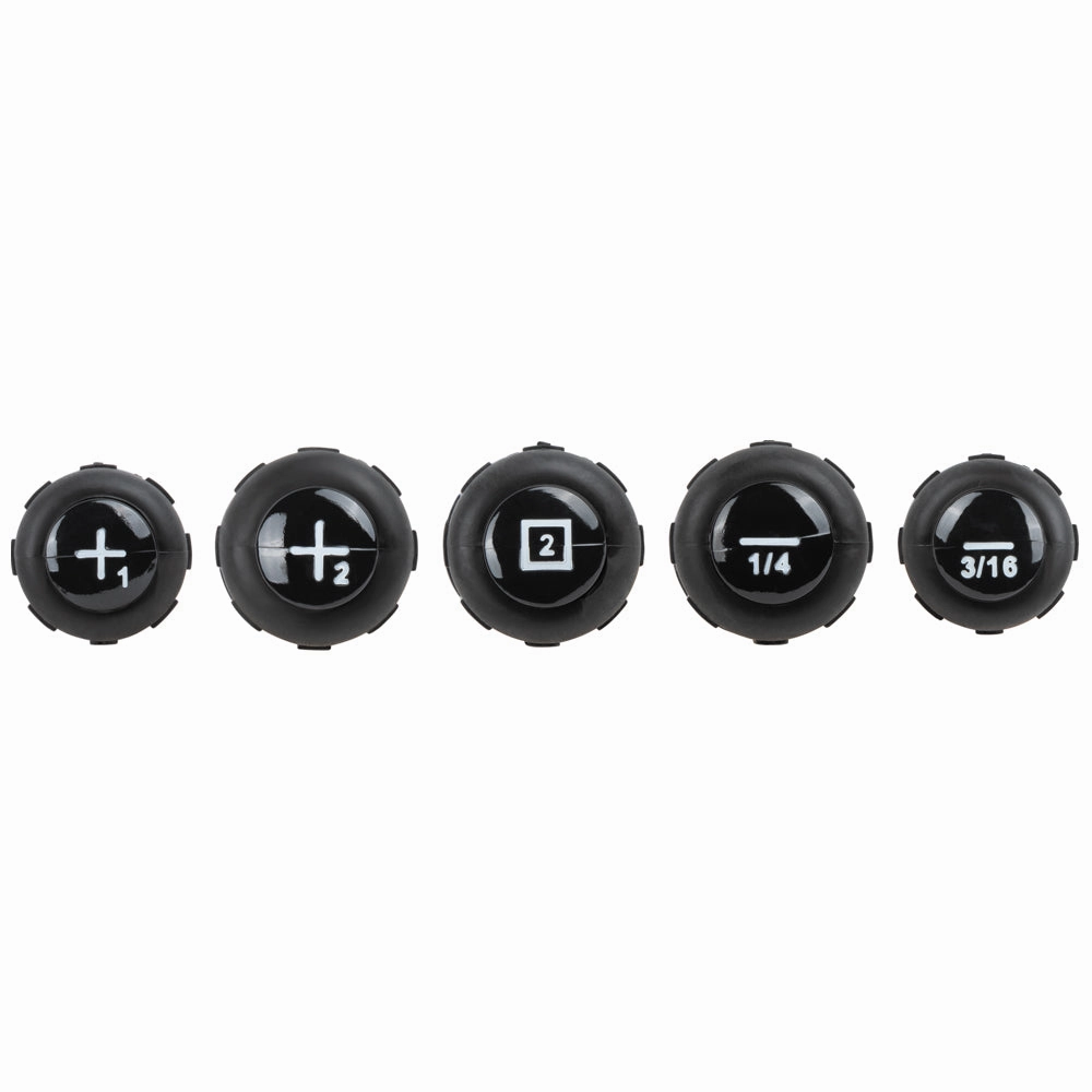 Klein Tools 85446BLK Limited Edition Blackout Screwdriver Set, 6 Pc.