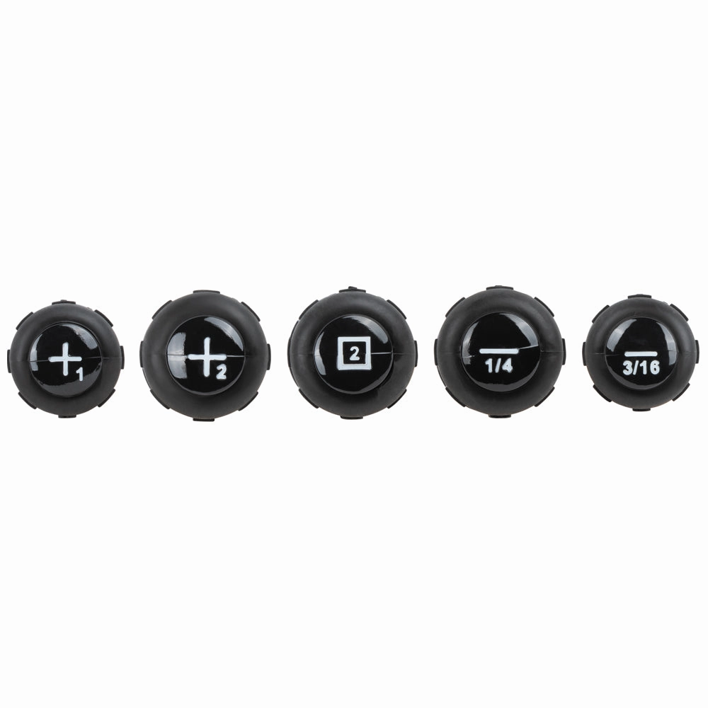 Klein Tools 85446BLK Limited Edition Blackout Screwdriver Set, 6 Pc.
