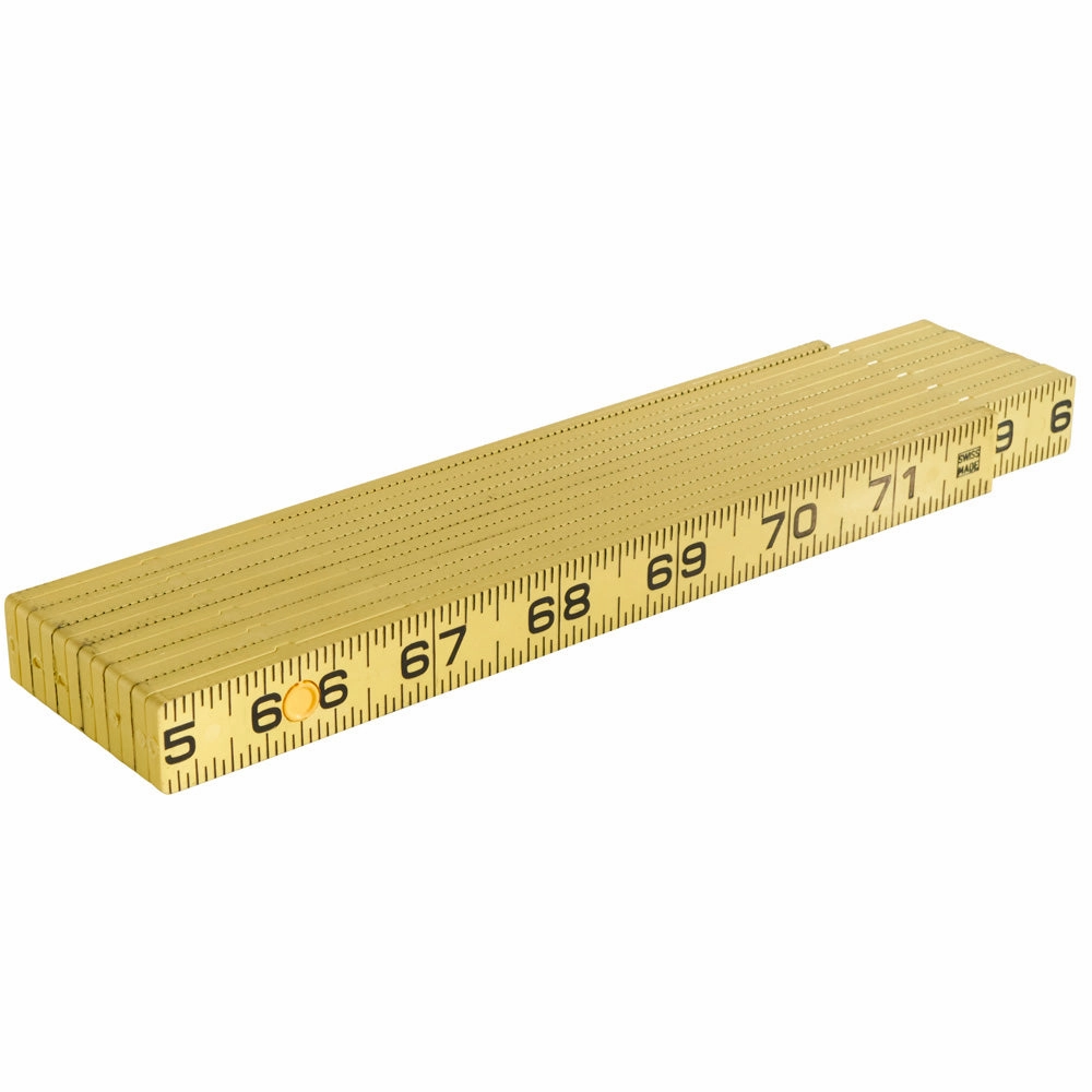 Klein Tools 910-6 Fiberglass Folding Rule, Inside Reading