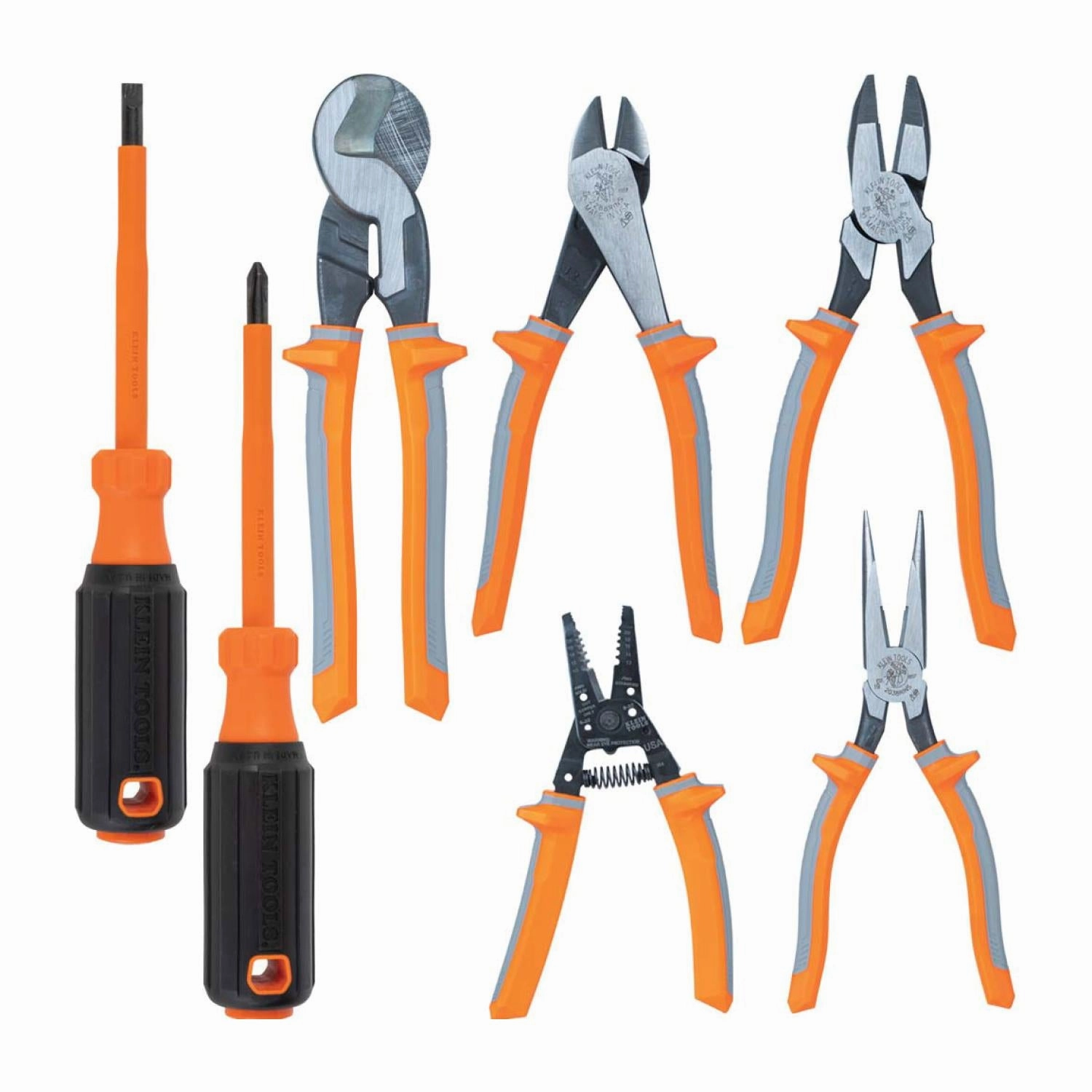 Klein Tools 9421R Insulated Tool Set, 7 Pc.