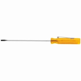 Klein Tools A130-2 Pocket Clip Screwdriver, 1/8" Tip, 2" Shaft