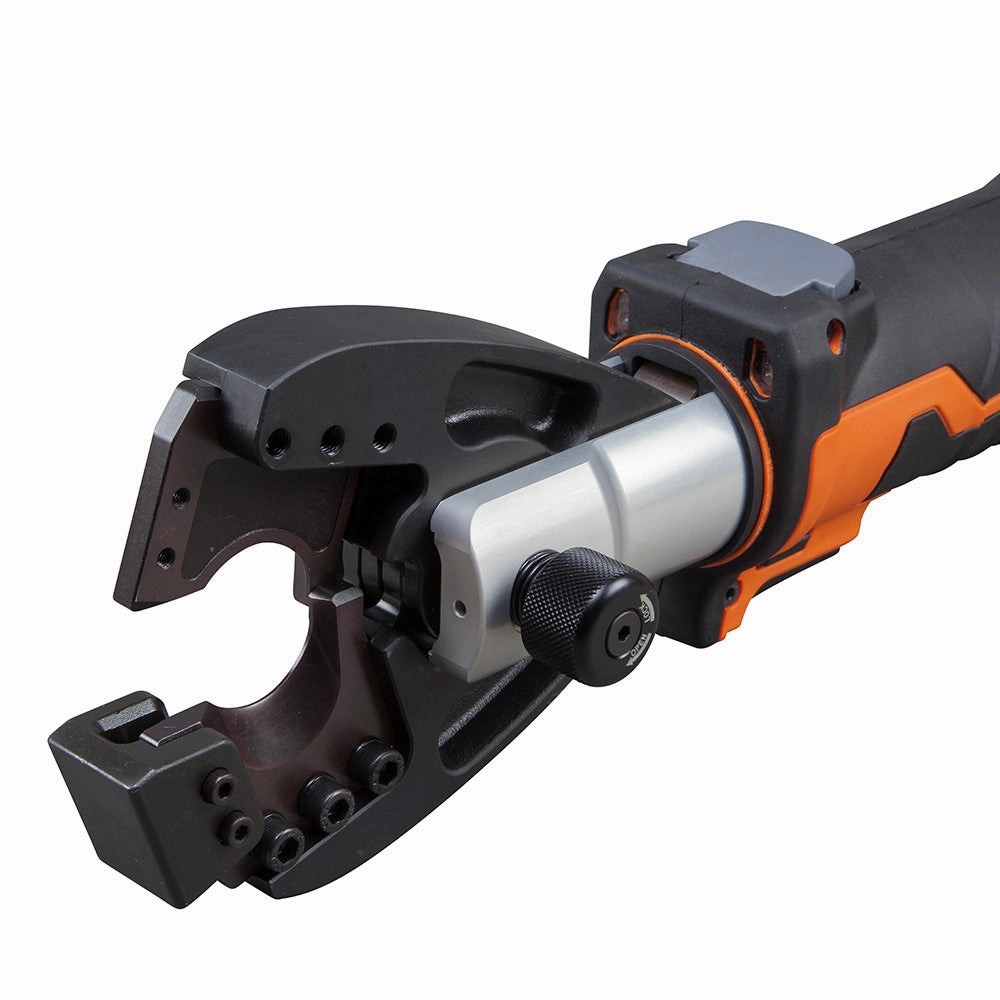 Klein Tools BAT207T4H Battery-Operated Cut/Crimper, BG Die/D3 Groove/ACSR/EHS