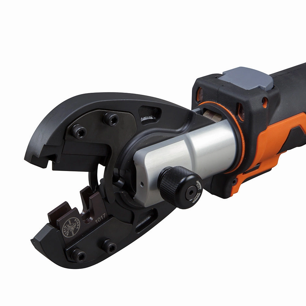 Klein Tools BAT207T4H Battery-Operated Cut/Crimper, BG Die/D3 Groove/ACSR/EHS