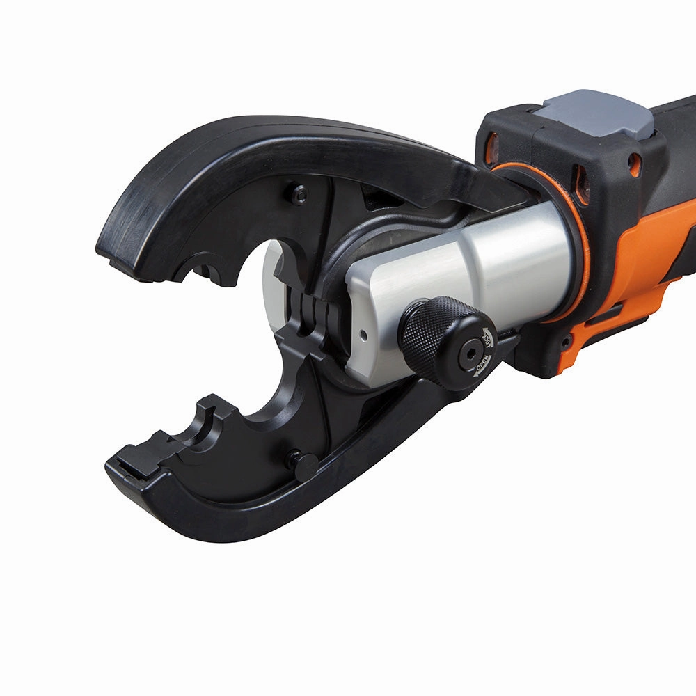 Klein Tools BAT207T4H Battery-Operated Cut/Crimper, BG Die/D3 Groove/ACSR/EHS