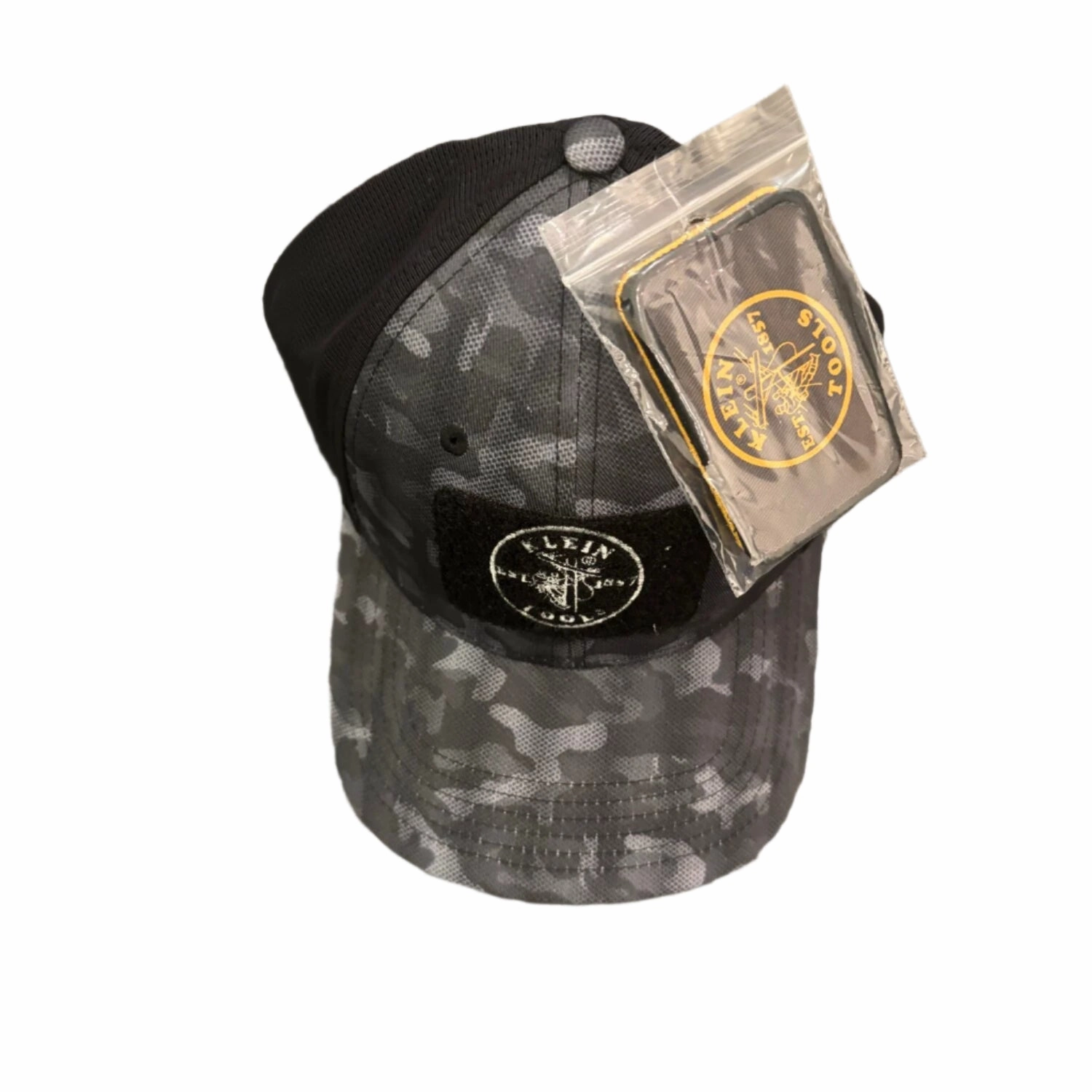 Klein Tools Camo Velcro Hat