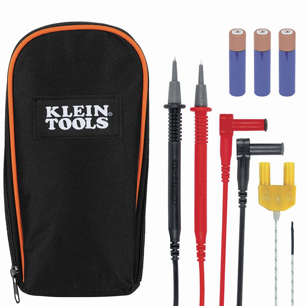 Klein Tools CL810 600A AC/DC Auto-Ranging Digital Pro Clamp Meter with Worklight