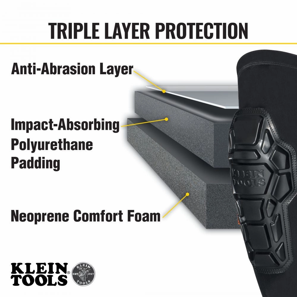 Klein Tools Heavy Duty Knee Pad Sleeves