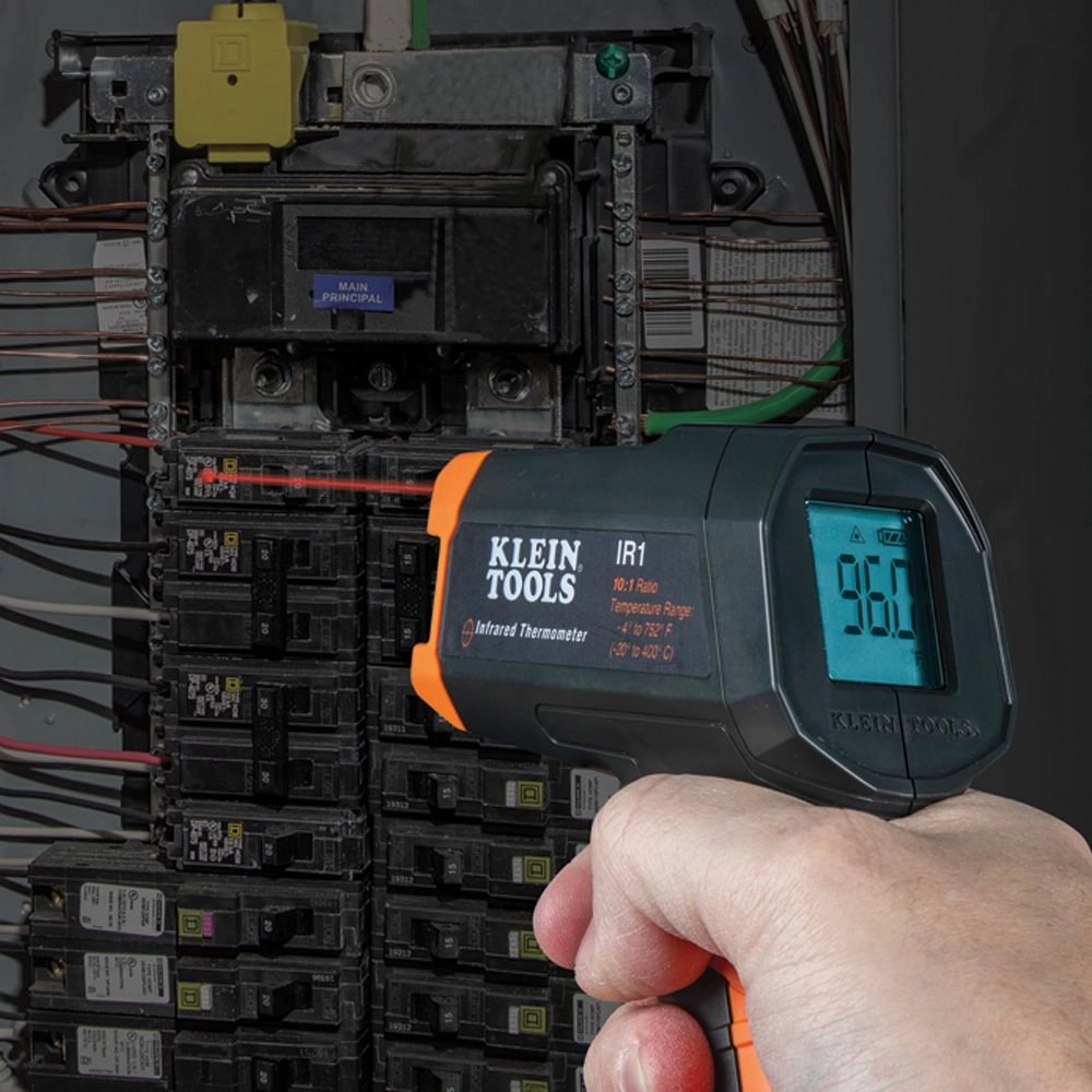 Klein Tools IR1 Infrared Digital Thermometer with Targeting Laser
