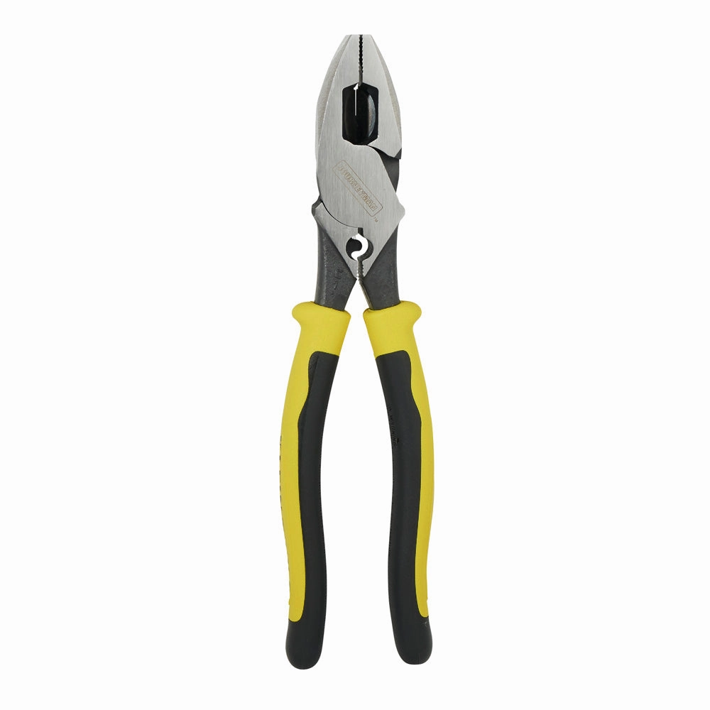 Klein Tools J213-9NECR Journeyman Pliers Connector Crimp Side Cut 9-Inch