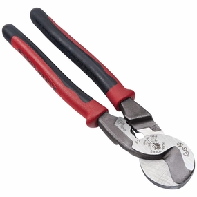 Klein Tools J63225N Journeyman High-Leverage Wire Cable Cutter and Stripper for Cutting  Aluminum, Soft Copper and Communications Cable