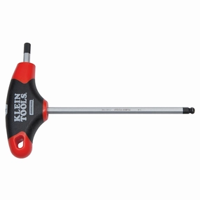 Klein Tools JTH6E17BE Journeyman Ball End T-Handle Hex Key, 6" x 1/2"