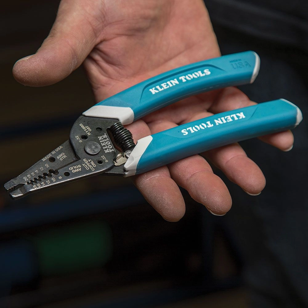 Klein Tools K11095 Klein-Kurve Wire Stripper / Cutter, 8-20 AWG