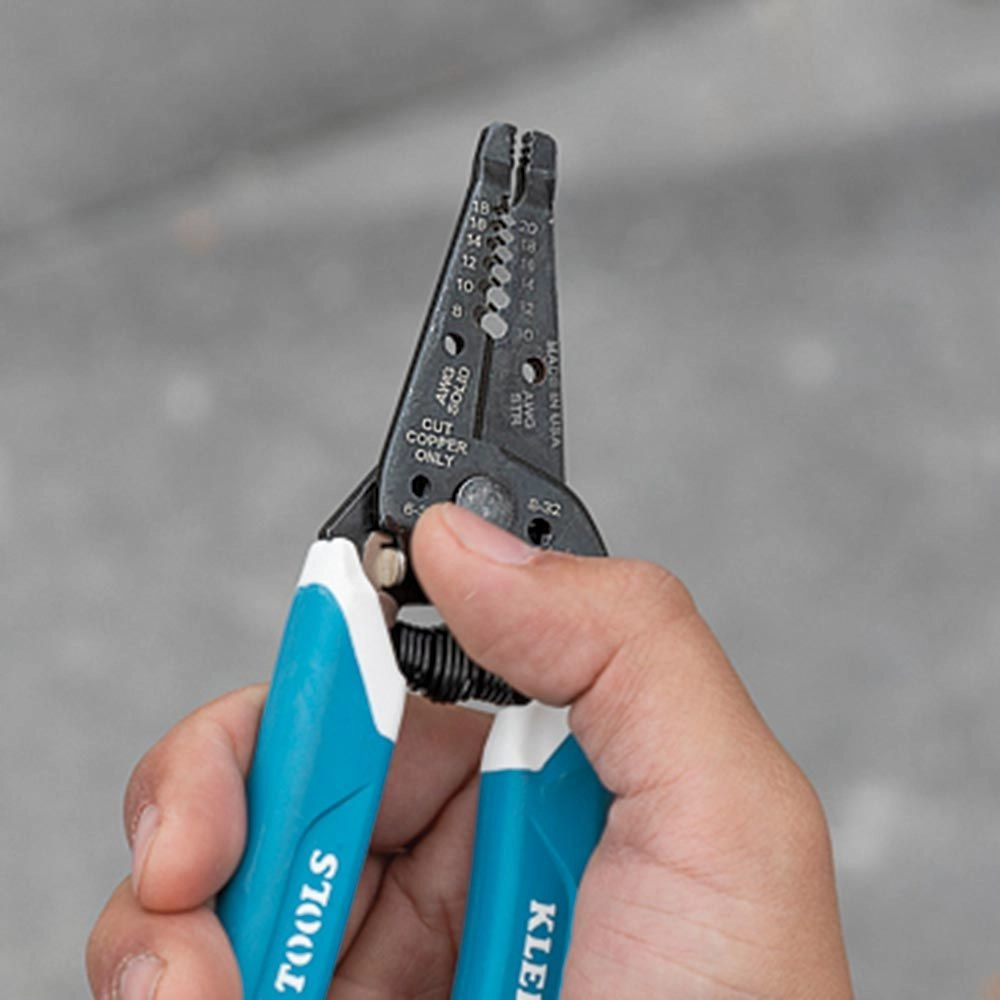 Klein Tools K11095 Klein-Kurve Wire Stripper / Cutter, 8-20 AWG