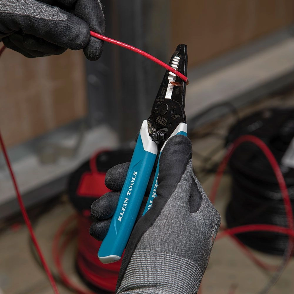 Klein Tools K11095 Klein-Kurve Wire Stripper / Cutter, 8-20 AWG