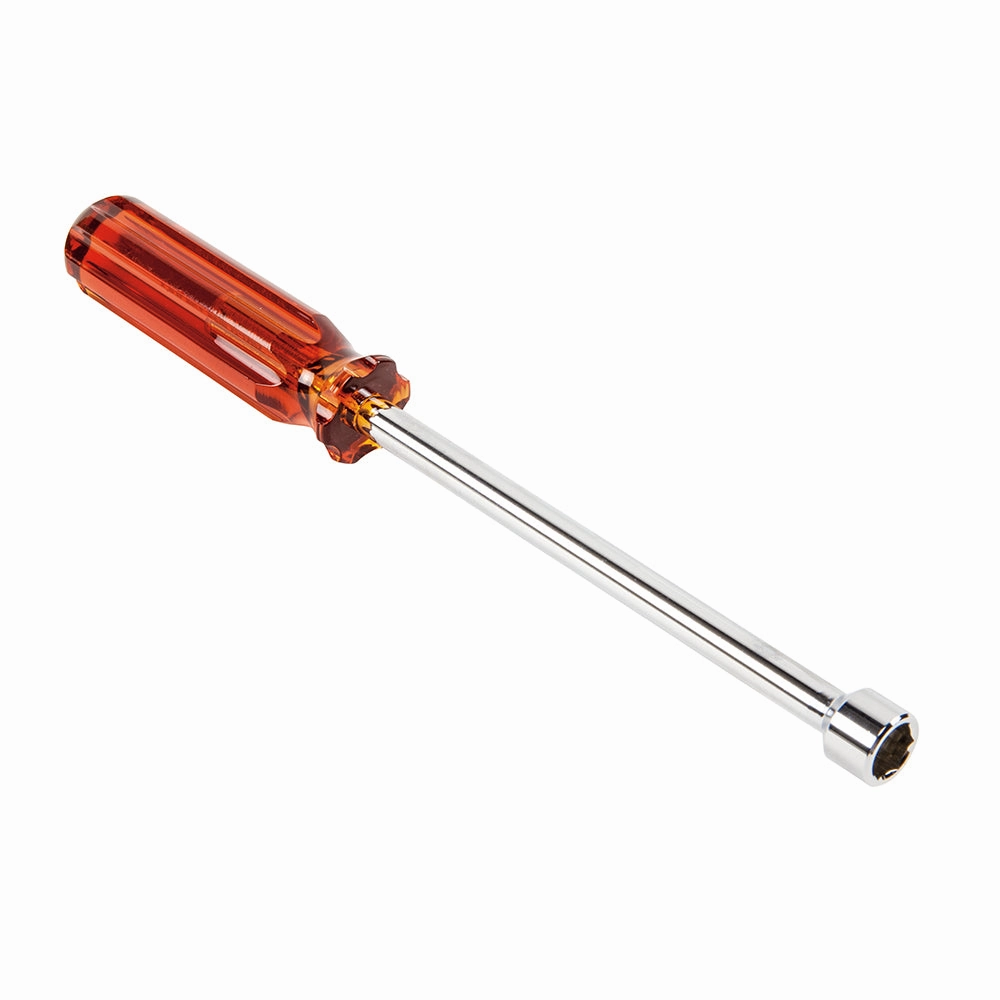 Klein Tools S146 Nut Driver, Hollow Shaft, 6" x 7/16"