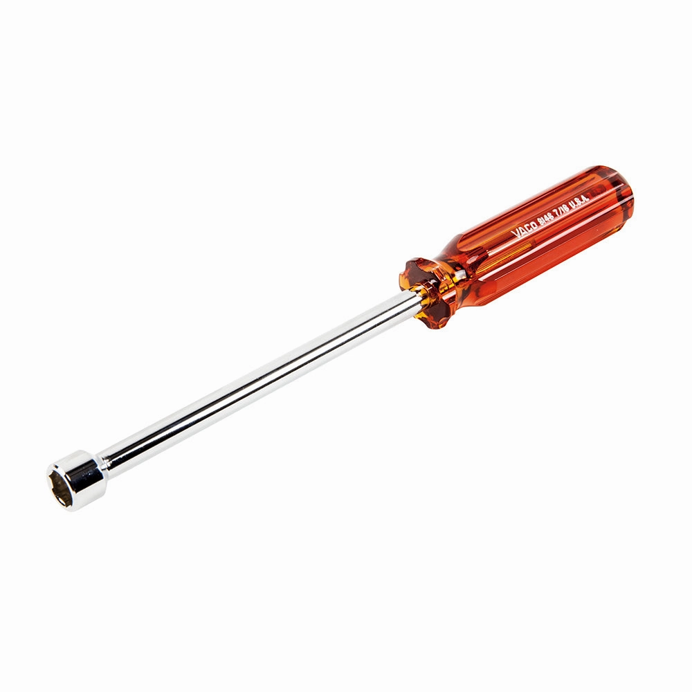 Klein Tools S146 Nut Driver, Hollow Shaft, 6" x 7/16"