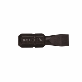 Klein Tools SL1415 Slotted Power Drivers, 1" x 1/4", 5-Pack