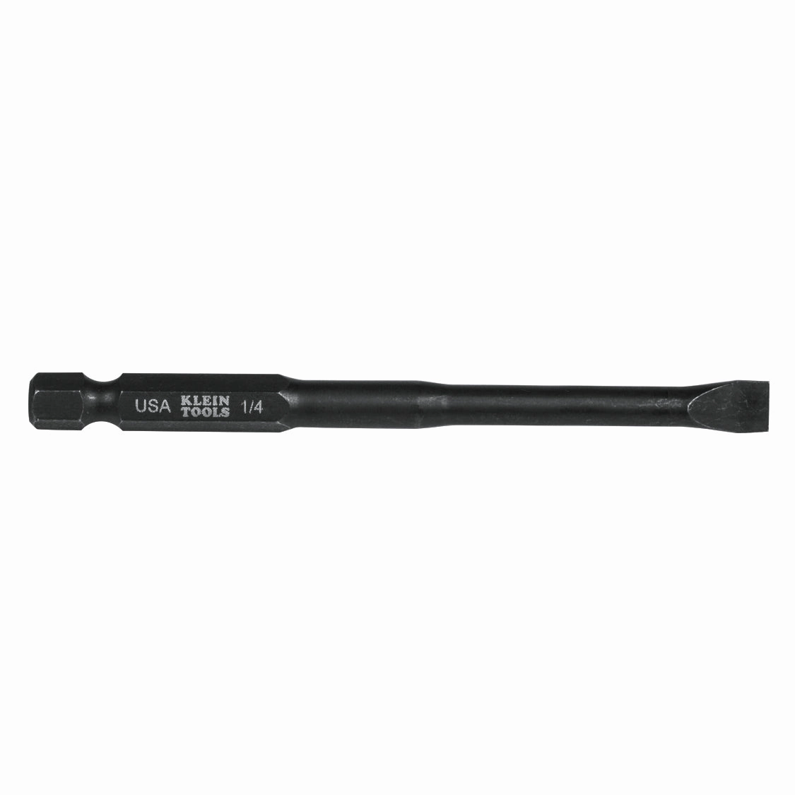 Klein Tools SL14355 Slotted Power Drivers, 3 1/2" x 1/4"