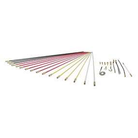 Klein Tools SRS56981 Mega Fish Rod Kit, 52.5', 34 Pc.