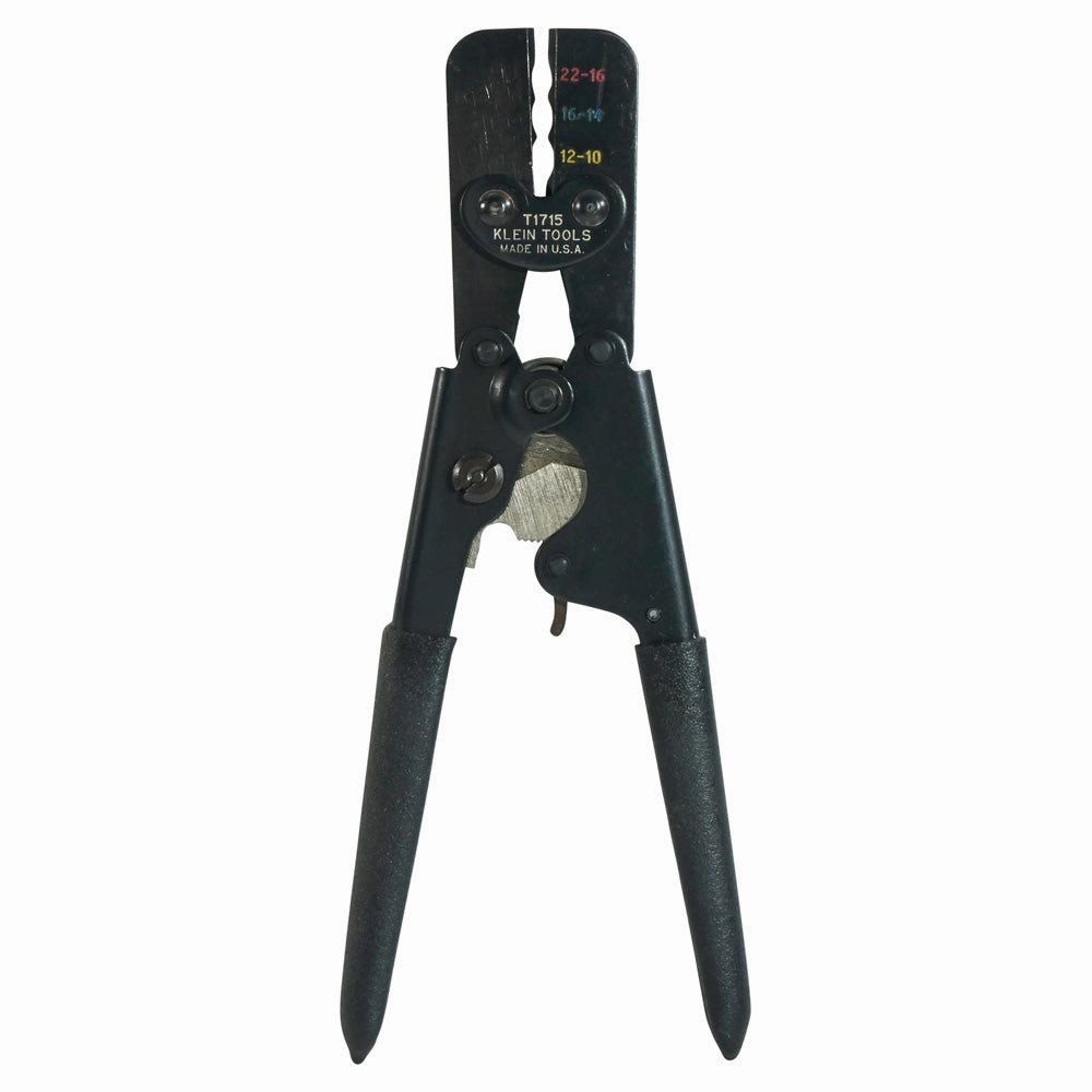 Klein Tools T1715 Full Cycle Ratcheting Crimper, Insulated Terminals