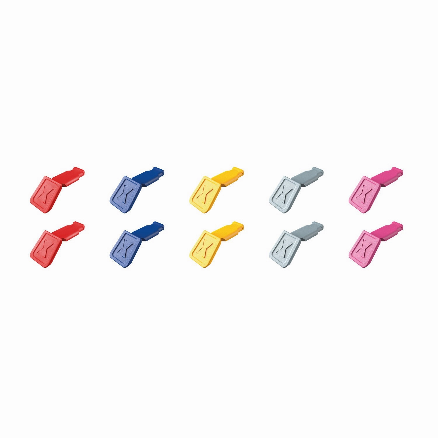 Knipex 00 61 10 01 SBA KnipeXtend ColorCoded Clips, Mixed Set