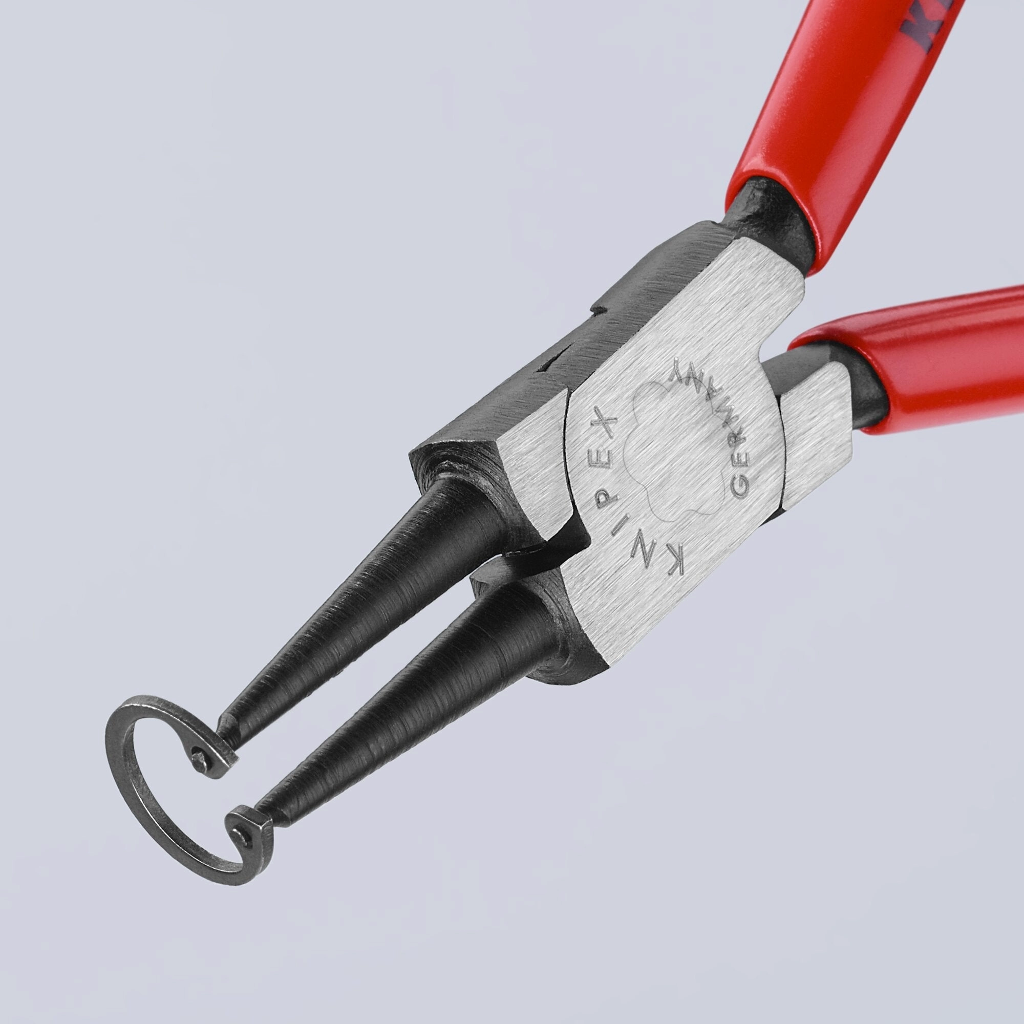 Knipex 44 11 J1 SBA 5 1/2" Internal Snap Ring Pliers-Forged Tips