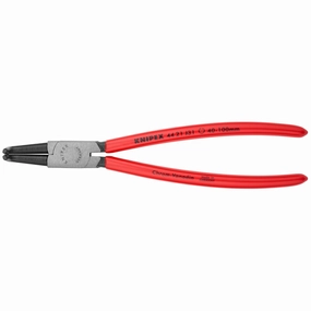 Knipex 44 21 J31 SBA 8 1/2" Internal 90 Angled Snap Ring Pliers-Forged Tips