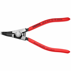 Knipex 46 31 A12 SBA 5 1/2" External 45 Angled Snap Ring Pliers-Forged Tips