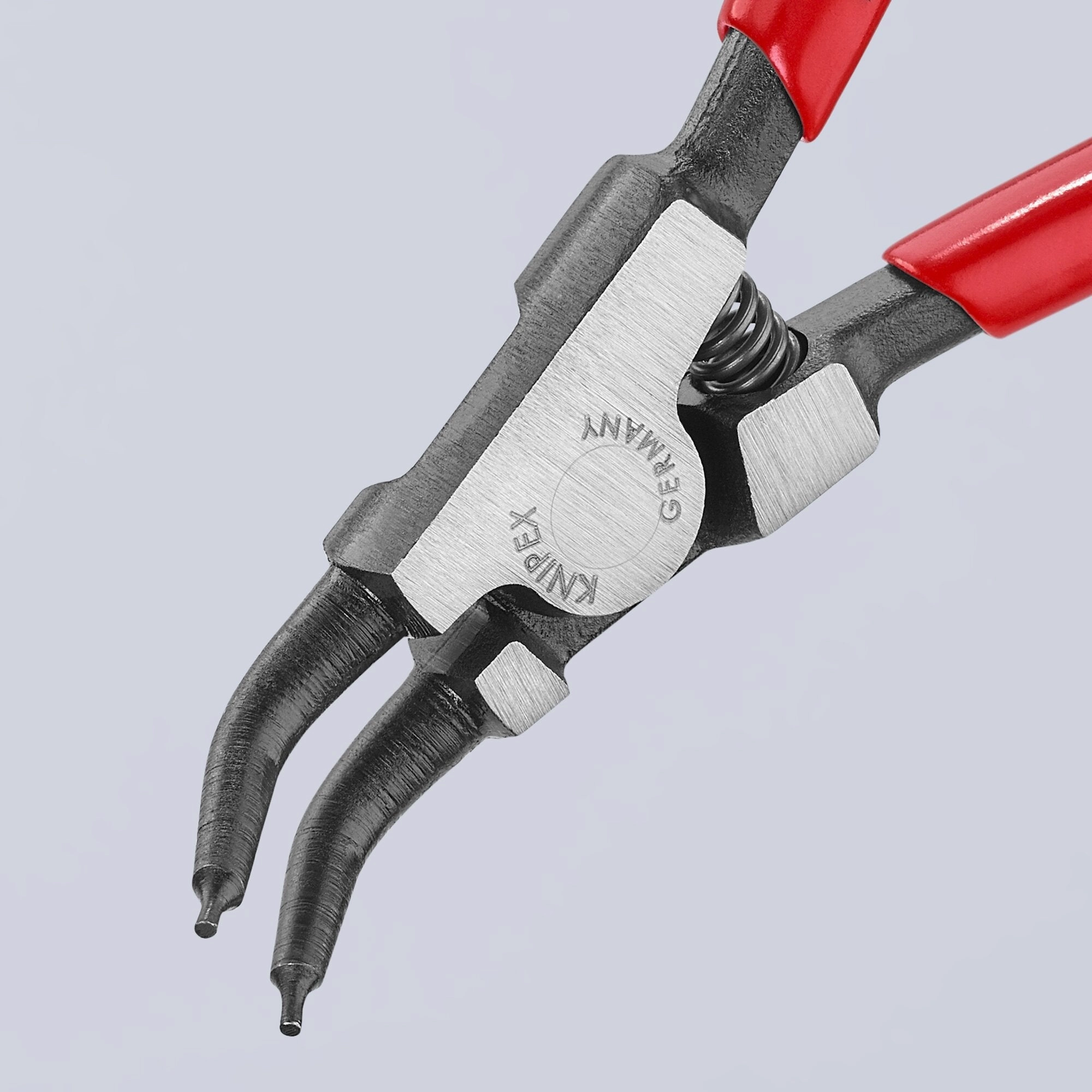Knipex 46 31 A12 SBA 5 1/2" External 45 Angled Snap Ring Pliers-Forged Tips