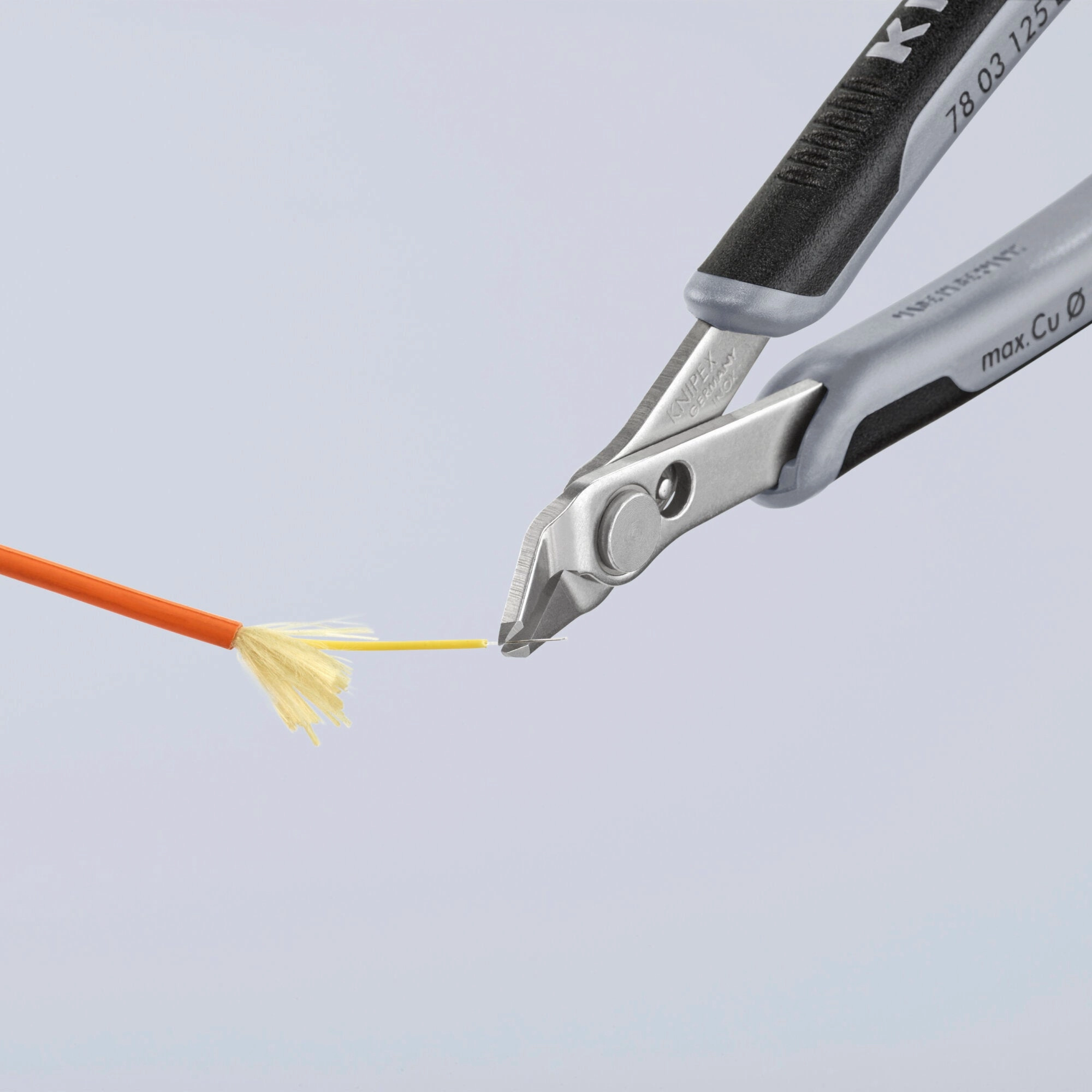 Knipex 78 03 125 ESD 5" Electronics Super Knips-ESD Handles