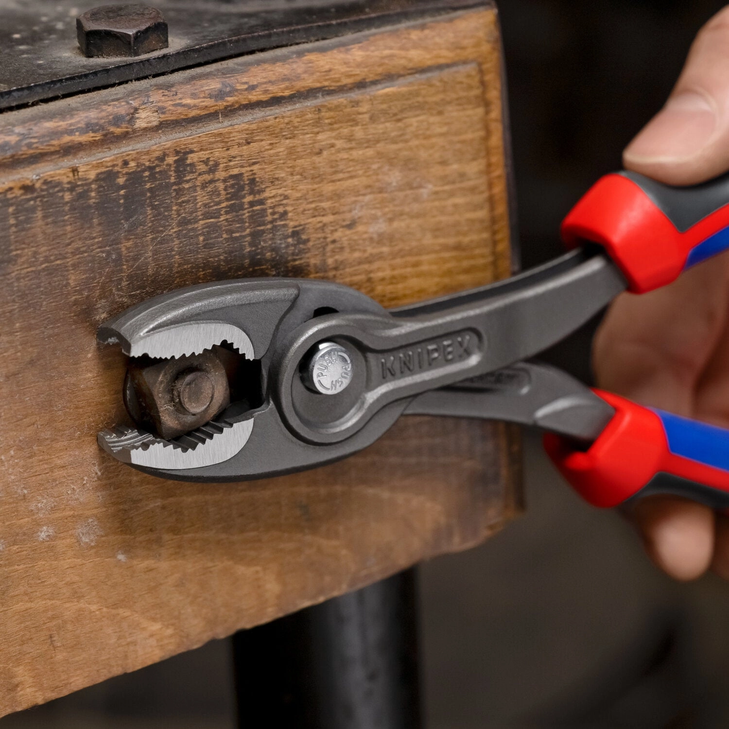 Knipex 82 02 200 KnipeXtend Twin Grip Pliers, 8"