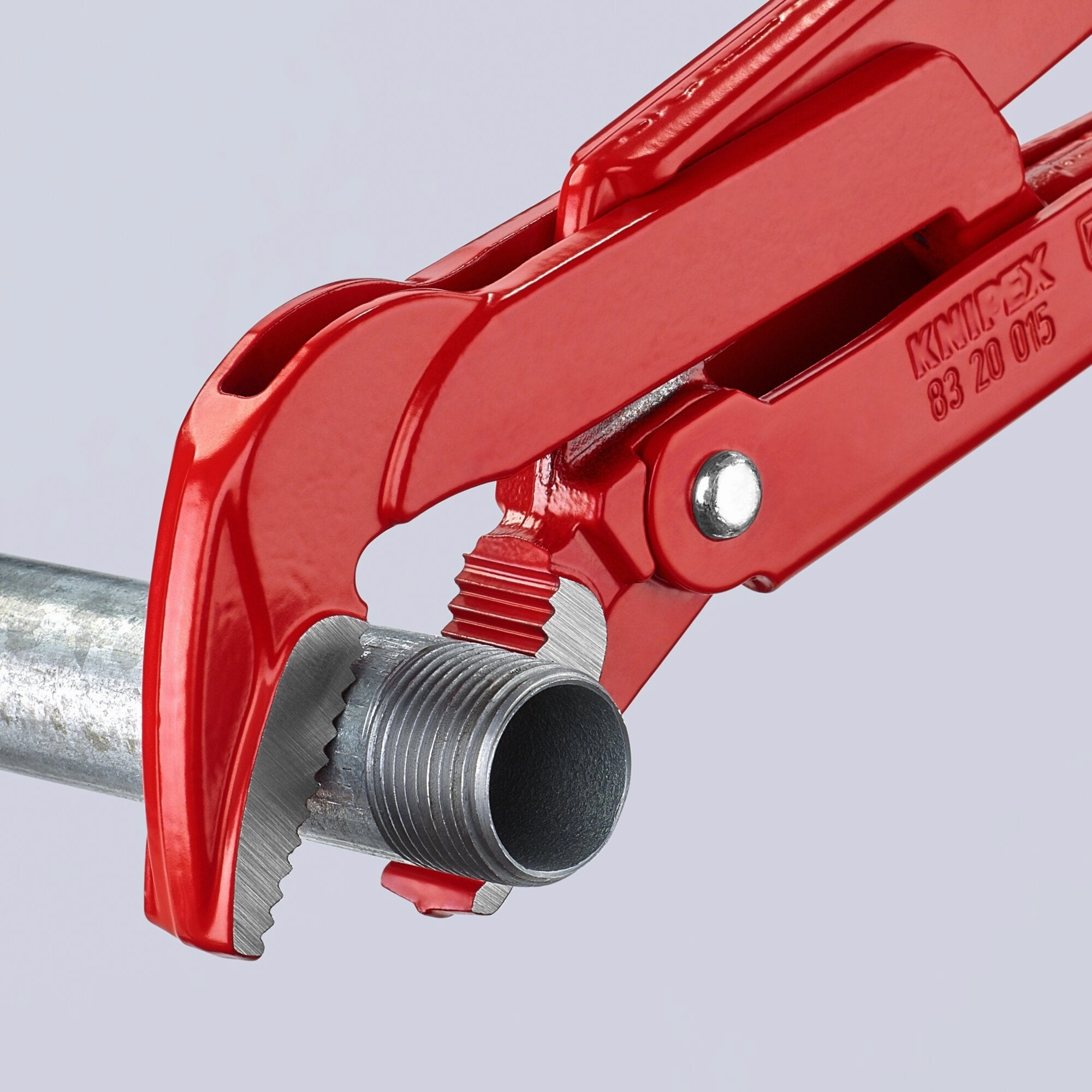 Knipex 83 20 015 16 1/4" Swedish Pipe Wrench-45
